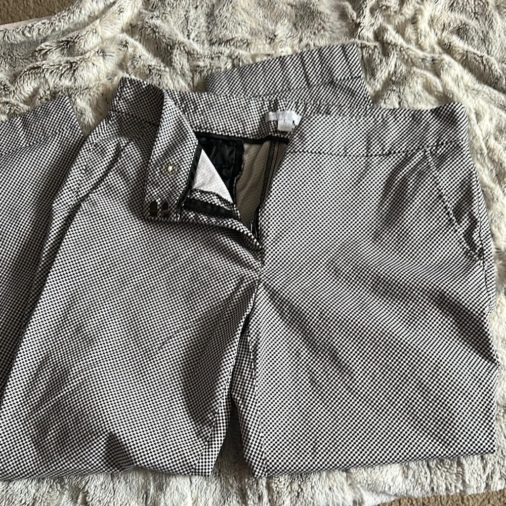 New York & Company Black and White Trousers